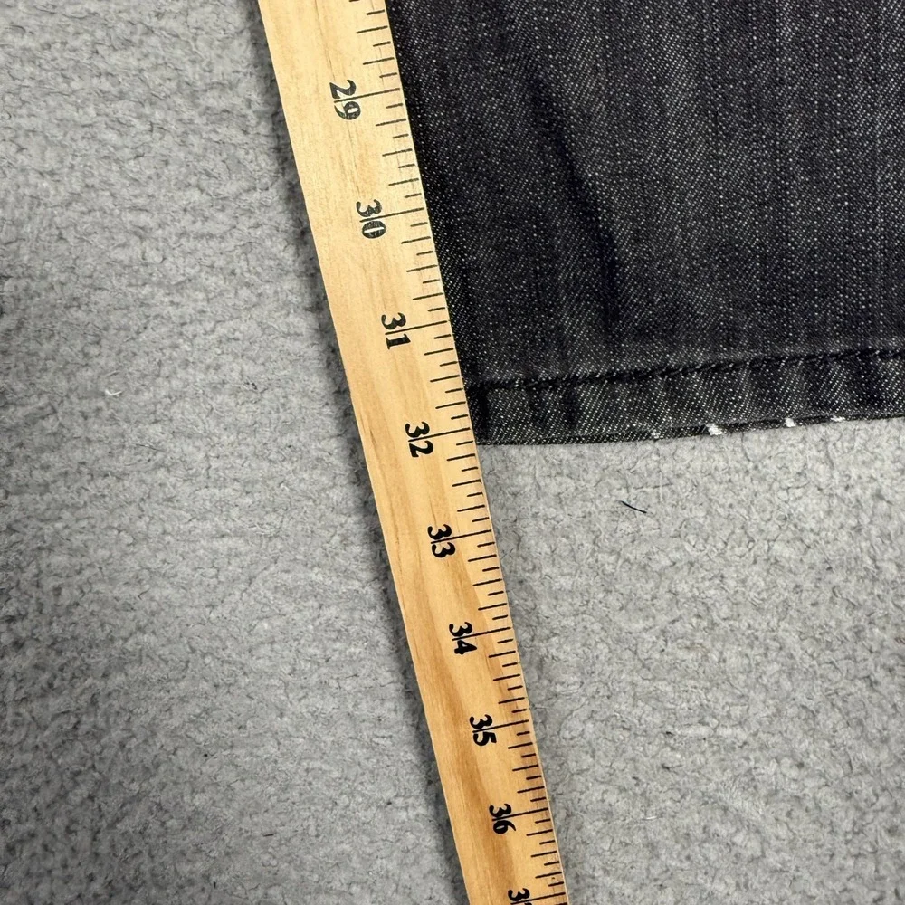 Levis Jeans Mens 33x34 Charcoal 511 Slim Fit Casual Denim Logo Preppy 5‎ Pocket